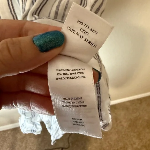 Rails cito button down top - Picture 4 of 5